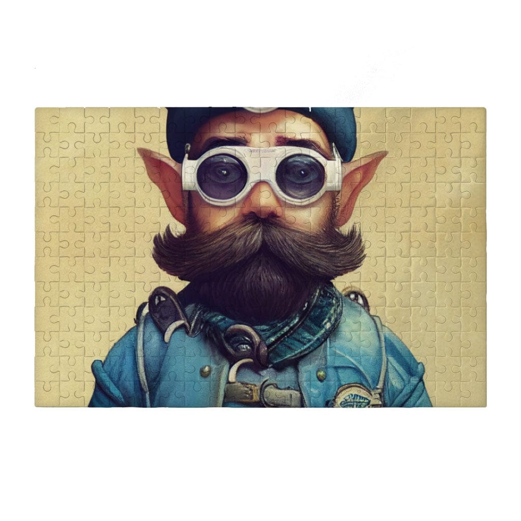 Steampunk Engineer Puzzles - Cute Jigsaw Puzzle - Gnome Puzzles