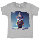 Funny Gnome Toddler T-Shirt - Pilot Kids' T-Shirt - Cartoon Tee Shirt for Toddler