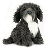Red or Black Oodle Realistic Plush Puppy Dog Eco-friendly!