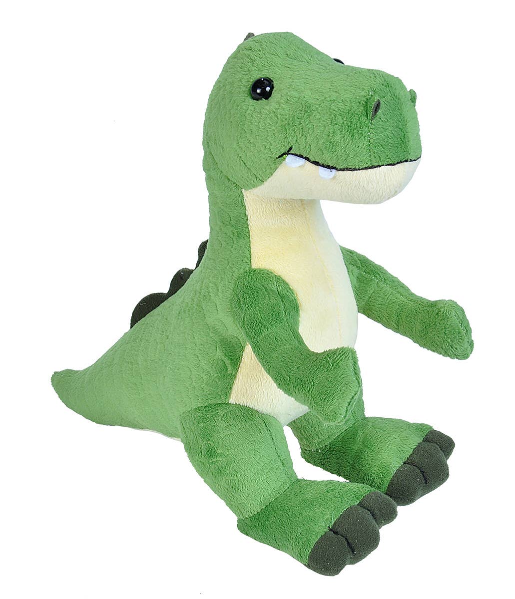 Baby Dino T-Rex Stuffed Animal - 8" - The Pink Pigs, A Compassionate Boutique