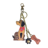 CHALA -Brown Mini Dog Keychain*