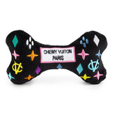 Black Monogram Chewy Vuiton Bone-Top Quality Funny Pet Toys!