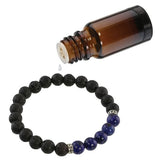 Aromatherapy Lava Stone Bracelet with Essential Oil - The Pink Pigs, A Compassionate Boutique