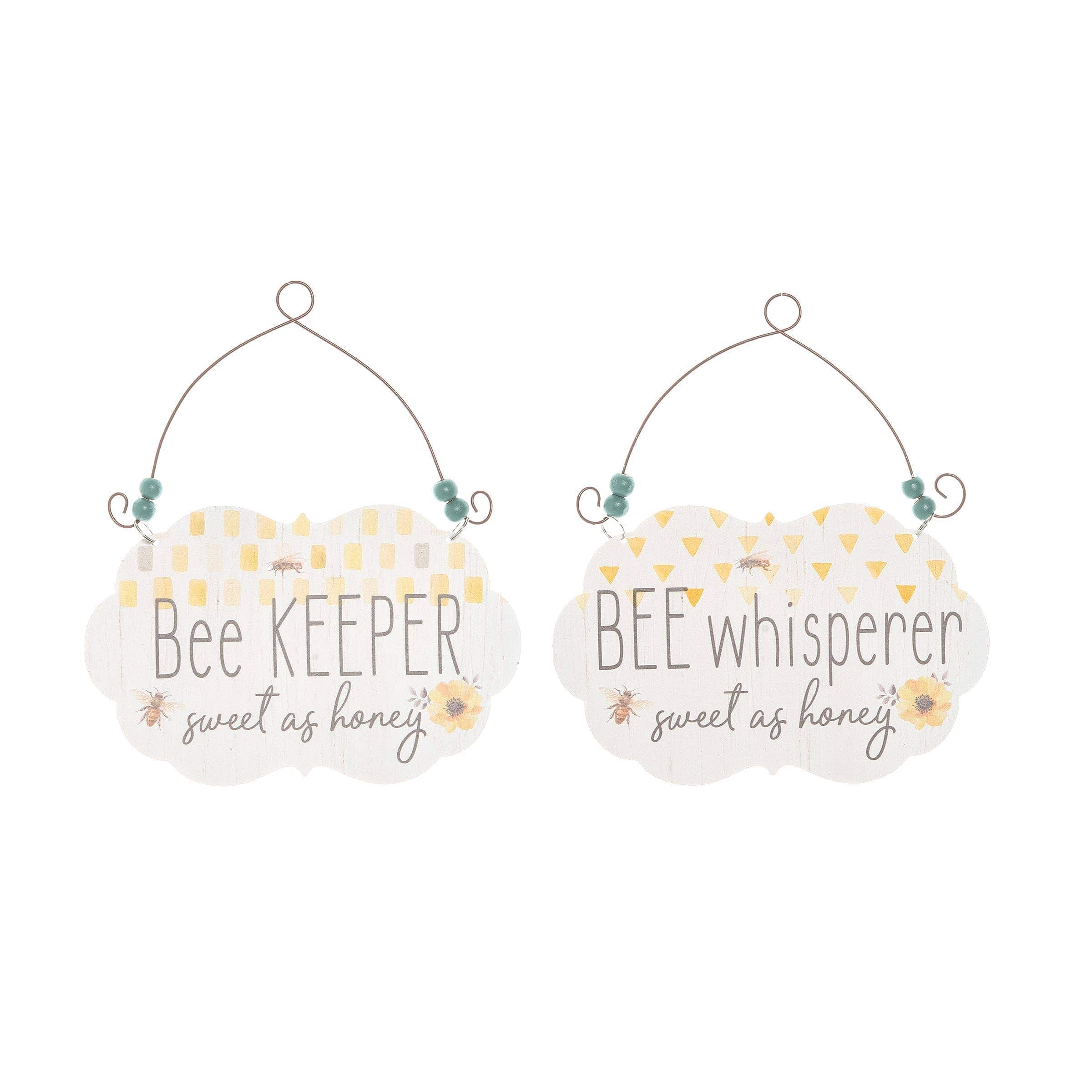 Bee Wall Plaque "Bee Whisper sweet as honey"*
