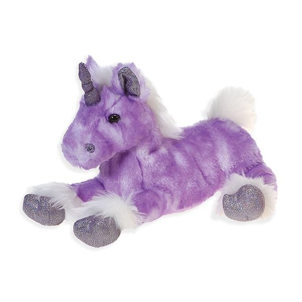 Adorable Plush Unicorn Purple 10" - The Pink Pigs, Animal Lover's Boutique