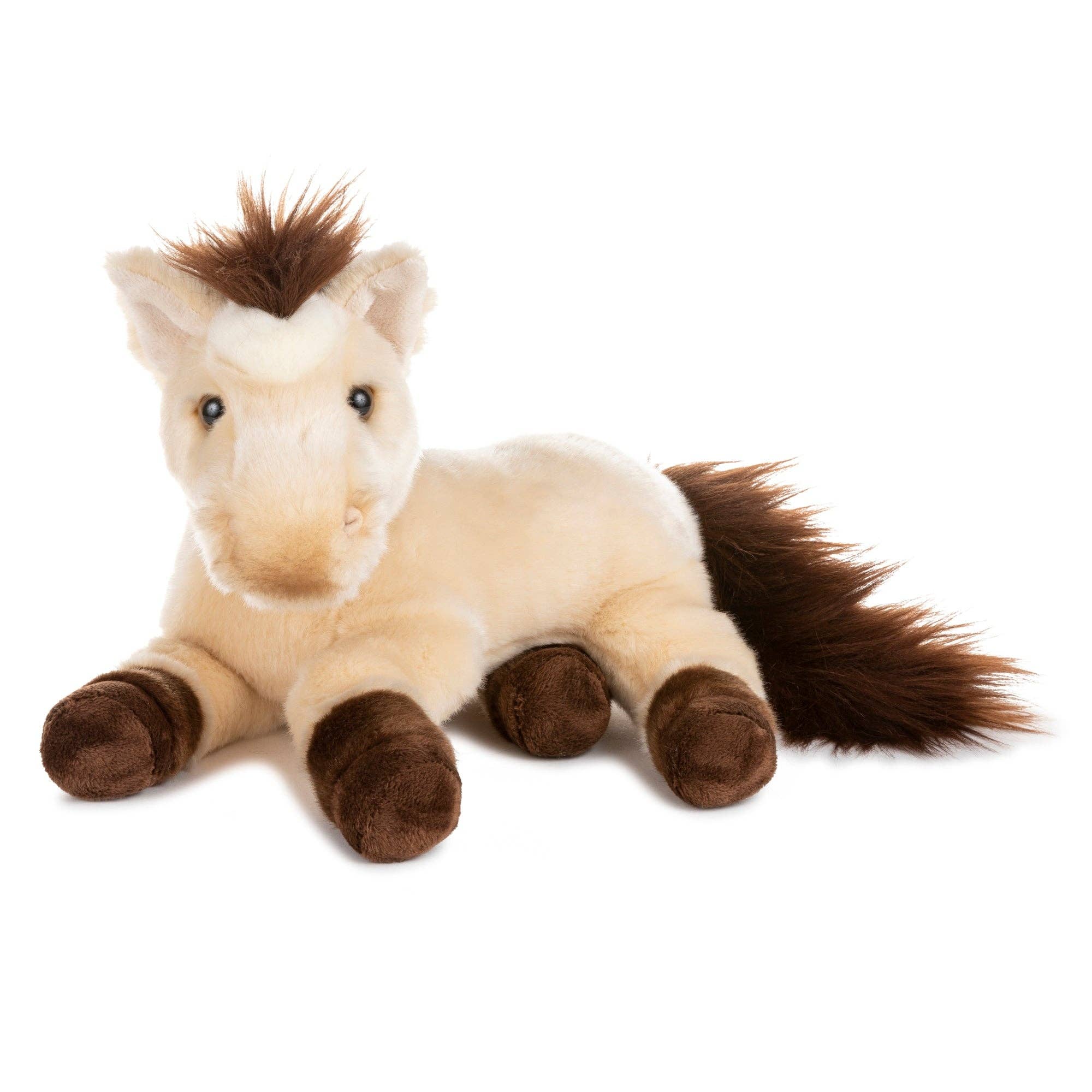 Dunn Color Plush Horse Toy 12" by Wildlife Tree