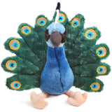 Pakhi The Peacock | 11 Inch Stuffed Animal Plush - Peacock Plush Toy for Kids