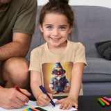 Anime Fantasy Toddler T-Shirt - Gnome Kids' T-Shirt - Printed Tee Shirt for Toddler