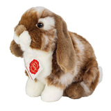 Brown & White Lop Earred Bunny 20 cm - plush toy by Teddy Hermann So Cute!