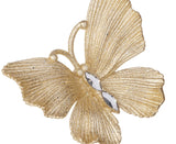 Gold acrylic dragonfly and butterfly ornaments