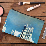 United States Makeup Bag - Washington Monument Cosmetic Bag - Claude Monet Makeup Pouch