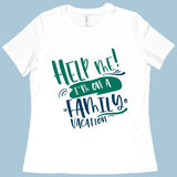 Women's Help Me T-Shirt - Holiday T-Shirts for Family - Funny Family T-Shirt