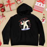 Cool Christmas Hooded Sweatshirt - Art Hoodie - Cool Hoodie