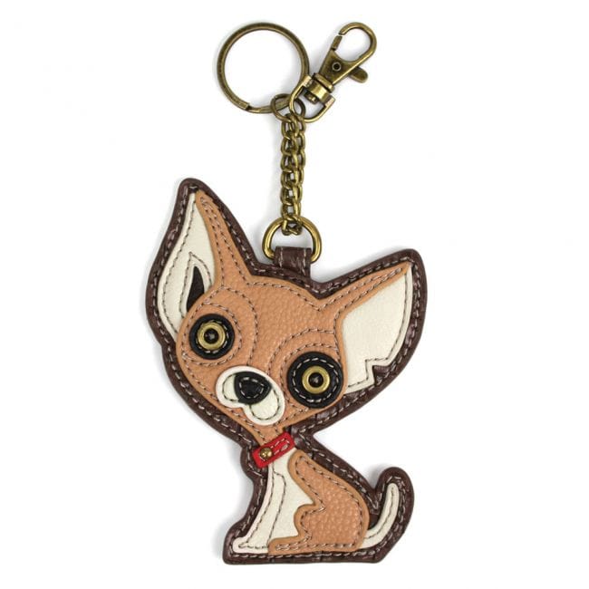CHALA - CHIHUAHUA - KEY FOB - The Pink Pigs, A Compassionate Boutique