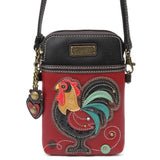 ROOSTER - CELL PHONE XBODY PURSE by Chala