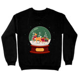 Christmas Deer Sweatshirt - Beautiful Crewneck Sweatshirt - Deer Sweatshirt