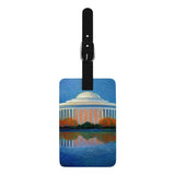 Claude Monet Luggage Tag - Washington Travel Bag Tag - USA Luggage Tag