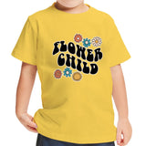 Flower Child Toddler T-Shirt - Cartoon Kids' T-Shirt - Cute Design Tee Shirt for Toddler