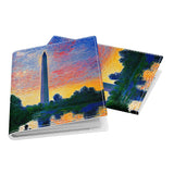 Washington National Cathedral Passport Cover - Monet Art Passport Cover - United States Passport Cover