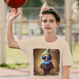 Pilot Kids' T-Shirt - Gnome T-Shirt - Cute Tee Shirt for Kids