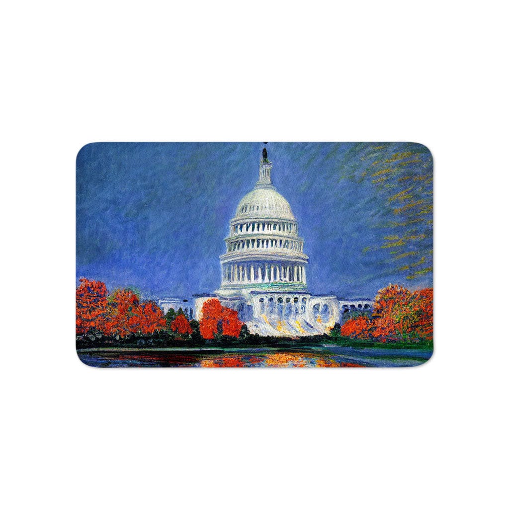 White House Hat Patches - Claude Monet Patches - USA Patch Applique