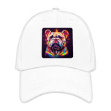 British Bulldog Hat Patches - Cute Dog Patches - Graphic Patch Applique