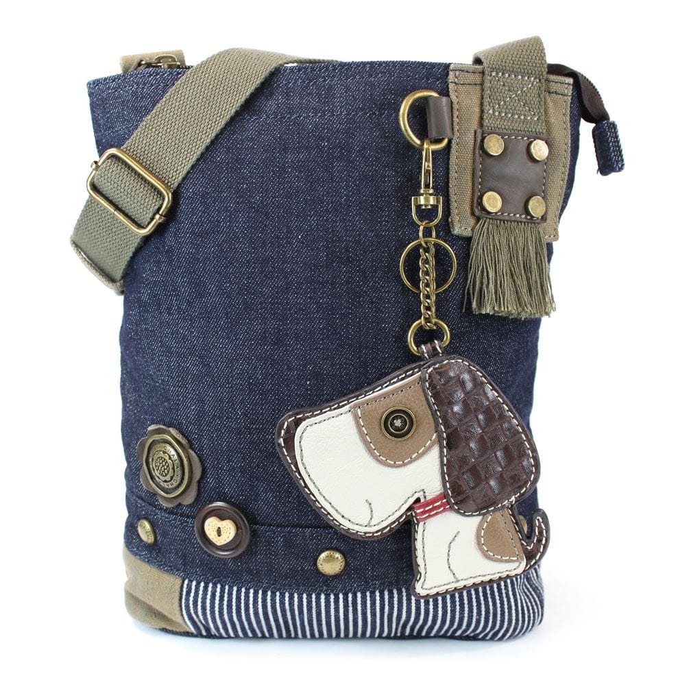 CHALA TOFFY DOG - PATCH CROSSBODY BAG - The Pink Pigs, A Compassionate Boutique