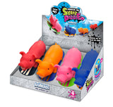 Squeeze Me Skating Piggy Toy for Kids