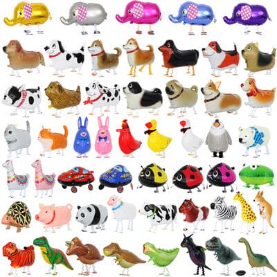 Walking Animal Balloons-Pig, Cow, Doggies, Hen, Pony - The Pink Pigs, Animal Lover's Boutique