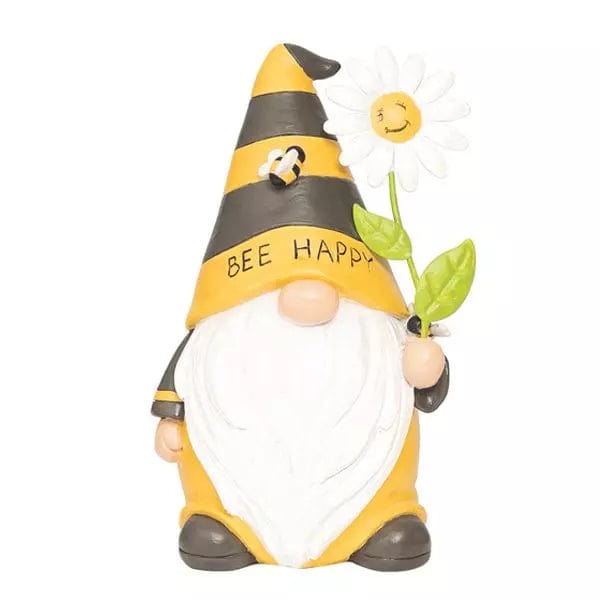 Bee Themed Gnome Figurines:  Bee Kind, Bee Happy, Bee Your Best