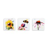 Cardinal, Hummingbirds or Bee & Flowers Magnet Sets By Dean Crouser - The Pink Pigs, Animal Lover's Boutique