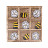 Bees And Flowers Tic Tac Toe - The Pink Pigs, Animal Lover's Boutique