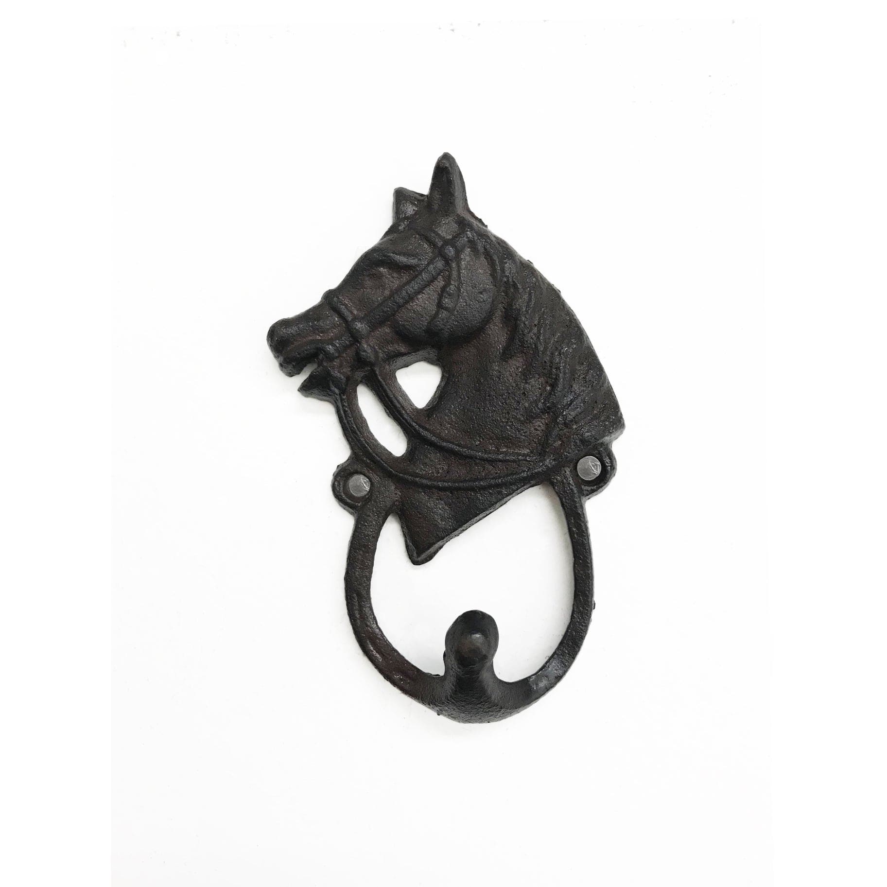 Cast Iron Horse Wall Hook - The Pink Pigs, Animal Lover's Boutique