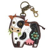 Cow Handbag Collection- Wallet, Crossbody Bags, Keychain and Totes! Chala Vegan - The Pink Pigs, Animal Lover's Boutique
