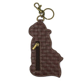 CHALA - GOAT - KEYCHAIN/KEY FOB/COIN PURSE - The Pink Pigs, A Compassionate Boutique