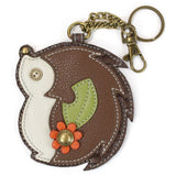 Hedgehog Collection by Chala Keychain Wallet Purse VEGAN