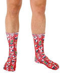 Christmas Dog Crew Socks So CUTE! - The Pink Pigs, A Compassionate Boutique