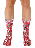 Christmas Dog Crew Socks So CUTE! - The Pink Pigs, A Compassionate Boutique