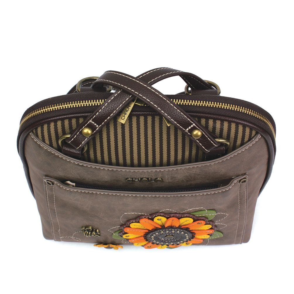  CHALA Convertible Backpack Purse - Owls - taupe, One Size,  (870OLA3) : Clothing, Shoes & Jewelry