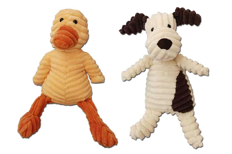 Corduroy Plush Funny Stuffed Dog