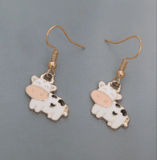 Cow Earrings-Cute Fashion Bovine Earrings!*