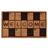 Scrabble Crossword Welcome Mat-Coir, Made in the USA!