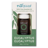 Therawell Eucalyptus Pure Essential Eucalyptus Oil-Helps with Breathing Naturally - The Pink Pigs, A Compassionate Boutique