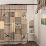 Farmhouse Animals Shower Curtain by Sawyer Mill