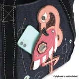 FLAMINGO Collection- KEYCHAIN/COIN PURSE/Xbody/Tote by Chala - The Pink Pigs, Animal Lover's Boutique