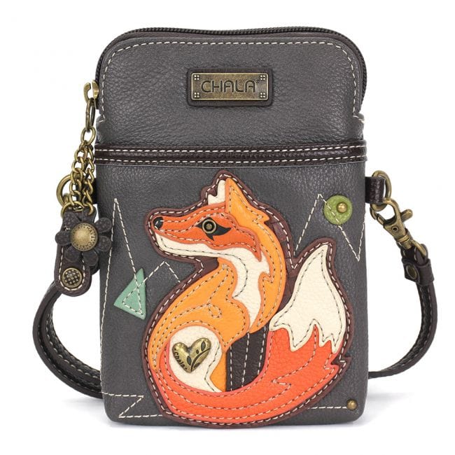Red Fox Collection by Chala!  Keychain, Crossbody, Wallet*
