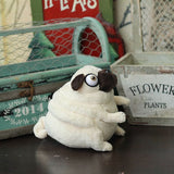 Pug Doggy Funny Bug-eyed Plush Pug Stuffed Animal Too Cute!