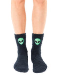 Alien Crew Slipper Socks Soft and Fuzzy