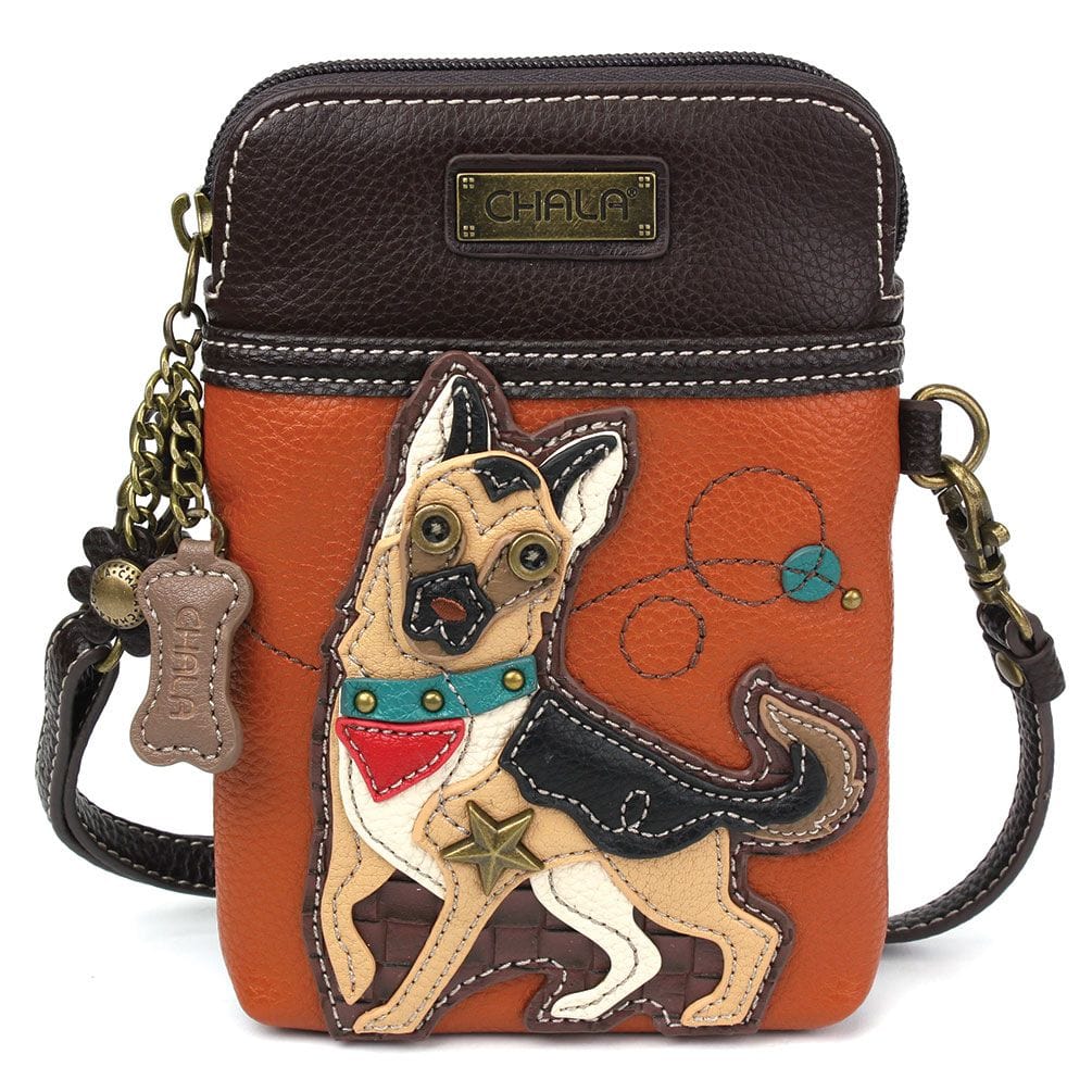 Chala-German Shepherd Collection! Keychain, Wallet, Totes, Bags - The Pink Pigs, A Compassionate Boutique