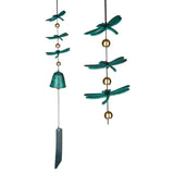 Dragonfly Windbell Green- Beautiful for Dragonfly Lovers!*